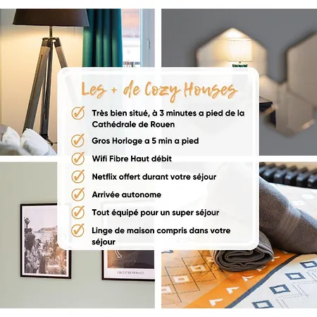 Le Sejour Normand - Centre-ville Proche Cathedrale ルーアン